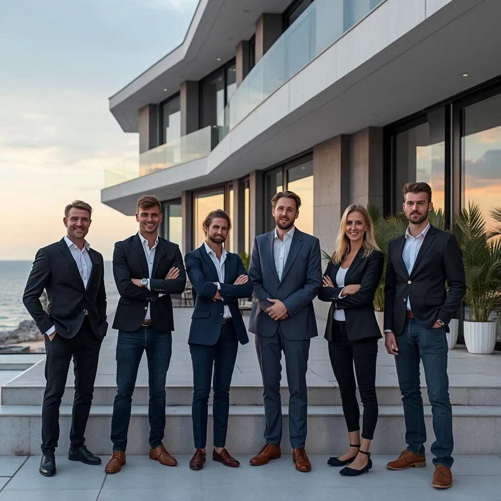 Tim InvestAdriatic ispred ureda u Splitu